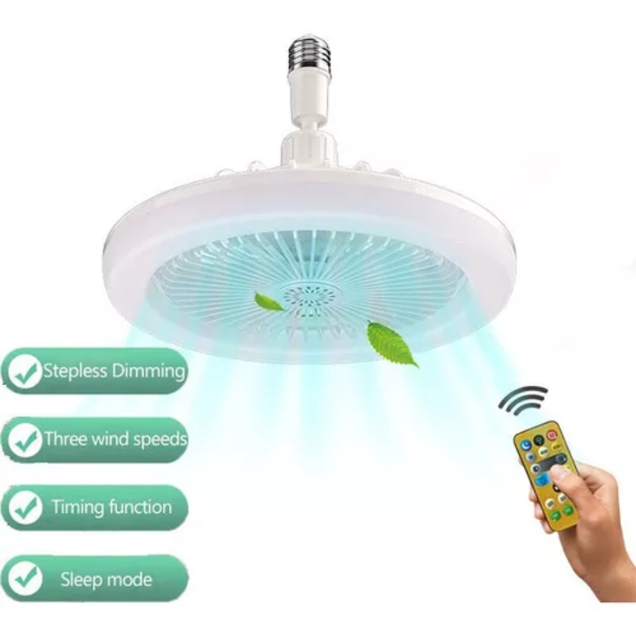 Miniatura 2 de Ventilador Con Lámpara De Luz Led